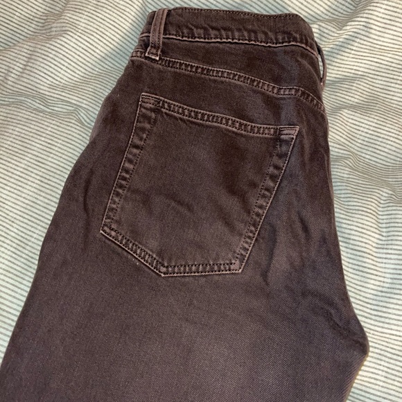 Brown Straight Leg Jeans Size 27 New Condition Gap - Picture 3 of 3